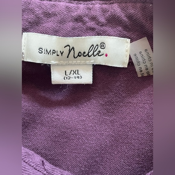 SIMPLY NOELLE Viscose Button Down Long Sleeve‎ Top Women’s L XL - Picture 3 of 4